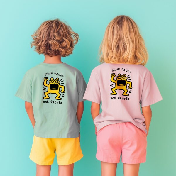 aKadeemi T-shirt - “Denk groot, Doe groter”