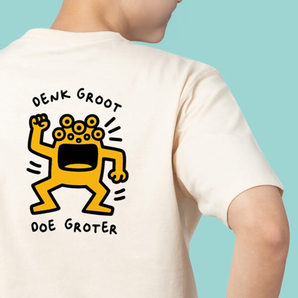 aKadeemi T-shirt - “Denk groot, Doe groter” - Afbeelding 4